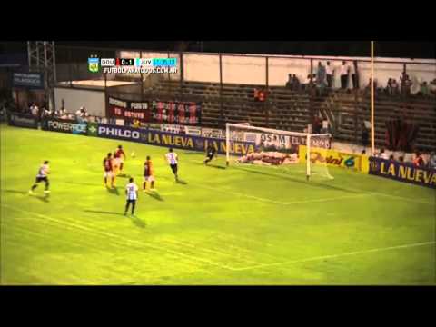 Perelman salvó a Juventud Unida. Douglas Haig 0 - Juventud Unida 1. B Nacional 2015. FPT