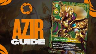 Le DECK AZIR qui a remporté le PLUS GROS tournoi de RIFTBOUND