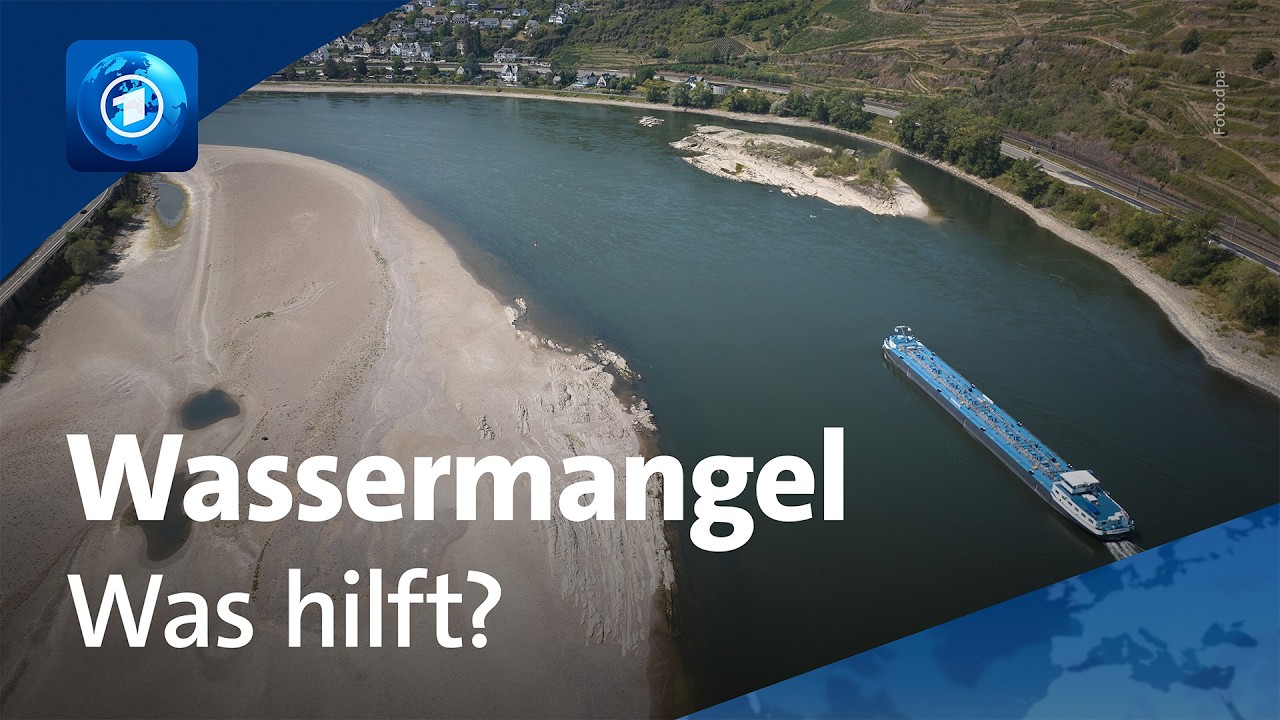Wasser in Flüssen wird knapp: Was tun gegen die Trockenheit?