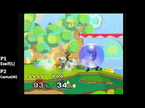 Grand Finals @ Kneebash 9/4/14 Eseif (fox) vs Cantus( Sheik)