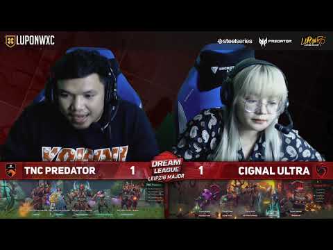 TNC Predator vs Cignal Ultra Game 3 (BO3) | Dream League Leipzig Major SEA Qualifiers