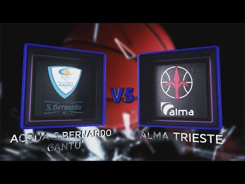 Highlights/ Acqua S.Bernardo Cantù - Alma Trieste 23º turno LBA Serie A PosteMobile