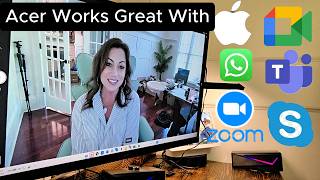 Acer 1080p Webcam for Zoom Teams and Streaming Test