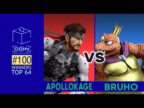 ApolloKage (Snake) vs Bruho (King K. Roll) - Coinbox 100 Winners Top 64 | 24 Apr 24'