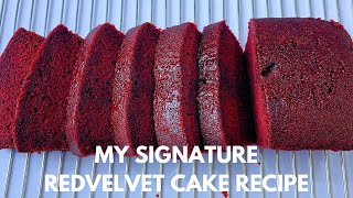 UPGRADED RECIPE: MY SIGNATURE REDVELVET CAKE RECIPE | HOW TO MAKE REDVELVET CAKE FROM SCRATCH