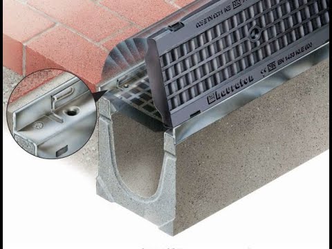 Sistem za hitro brezvijačno pritrditev rešetk v kanaleto SIDE LOCK｜ Rešetka iz nodularne litine