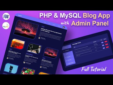 Complete Php Mysql Project Tutorial From Scratch Blog App Using Html Css Javascript Php Mysql