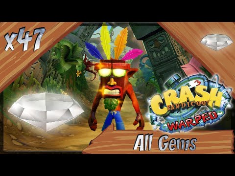 Crash Bandicoot 3 (N. Sane Trilogy) - All 47 Gems + Ending 💎