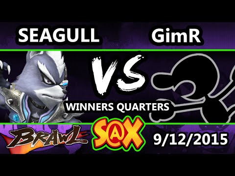 S@X Monthly - VGBC | GimR (G&W) Vs. NS | Seagull (Snake) SSBB Winners Quarters - Smash Brawl