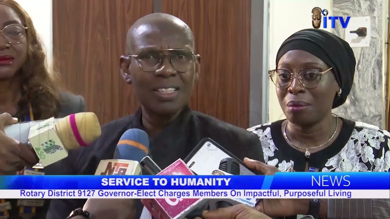 Rotary District 9127 Governor-Elect Charges Members On Impactful, Purposeful Living