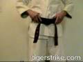 How to Tie a Karate Belt 