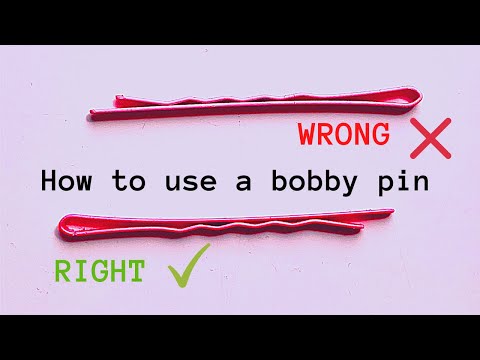 HOW TO USE BOBBY PINS AND HAIR GRIPS