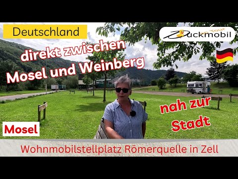 Römerquelle motorhome pitch in Zell an der Mosel