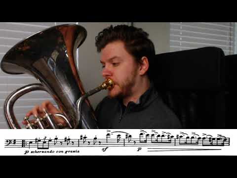 TMEA 2020-2021 Euphonium Etude 3 - E Minor