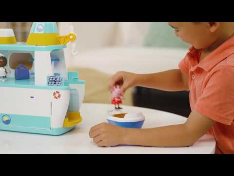 Peppa Pig’s Cruise Ship, Peppa Pig Playset with 17 Pieces, Preschool Toys, Ages 3+ thumbnail