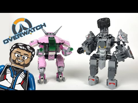 Vidéo LEGO Overwatch 75973 : D.Va et Reinhardt