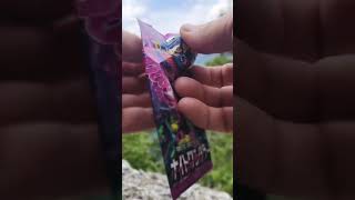 Japo艅ski booster na wisz膮cych mostach w Szwajcarii 馃嚚馃嚟 #pokemon #pokemoncards #packopenning #viral