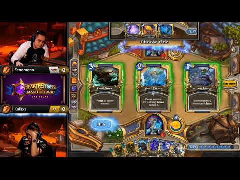 Hearthstone Masters Tour Las Vegas 2019: Fenomeno vs Kalaxz | Day 3 Groups