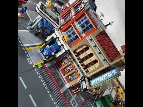 Brick City Teil 16 - Das Palace Cinema , MOC Straße zur Brücke