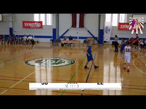 BBBL U14 Taampereen Pyrinto 2005 FIN (wht) vs Turku BA 2005 FIN (blue)