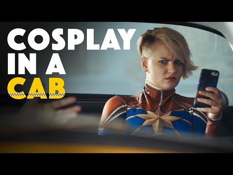 Cosplay in a Cab, Part 1: Captain Marvel -- Marvel LIVE @ NYCC 2017