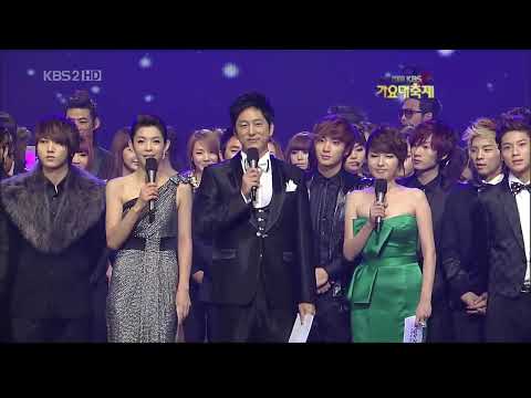 [HD] 091230 Super Junior Entrance cut @ KBS Gayo Daejun