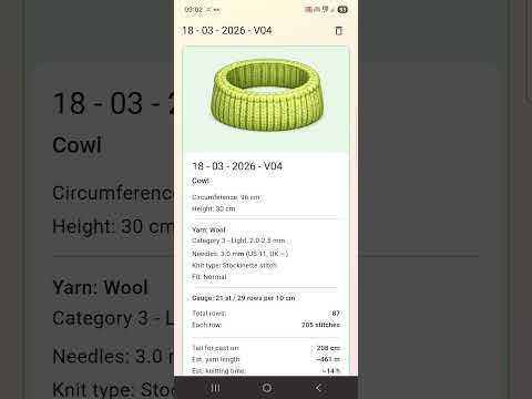 KnitPlan - Knitting Calculator video thumbnail
