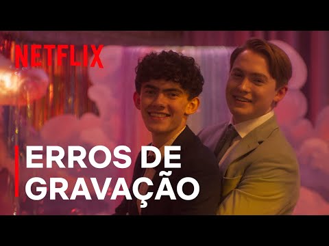 Erros de gravação de Heartstopper | Temporada 2 | Netflix Brasil
