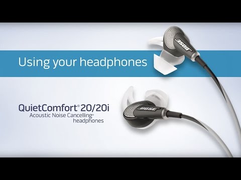 Bose Quietcomfort 20 Acoustic Noise Canceling Headphones w/Adaptors & Case image 9