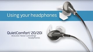 Video thumbnail for Bose QuietComfort 20/20i - Using your Headphones by Bose Product Support
