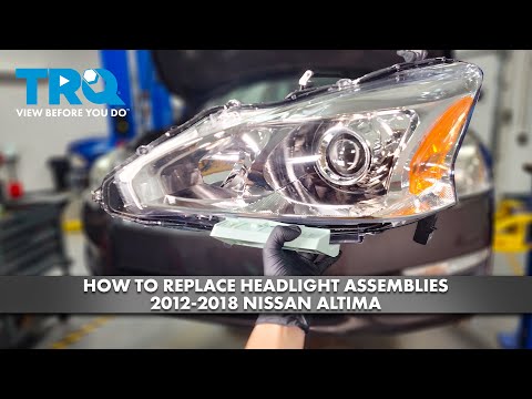 How to Replace Headlight Assemblies 2012-2018 Nissan Altima