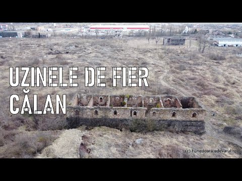 Uzinele de fier din Călan. Clădire unică în România, din secolul al XIX-lea