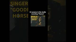 Q LAZZARUS -HEAVEN rare studio footage,   featuring Diane Luckey, Talking Heads COVER Goodbye Horses