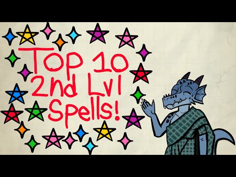 Top 10 2nd level spells in Dnd 5e!