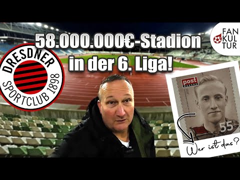 58-MILLIONEN-EURO-STADION in der 6. LIGA | Ein Tag Fan von: Dresdner SC | Fußball-Stadion-Vlog 🏟️