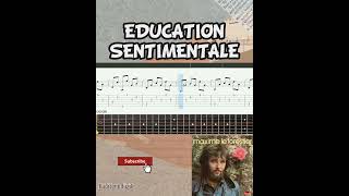 Best part of Education Sentimentale by Maxime Le Forestier Easy Fingerstyle Guitar Tutorial Tabs