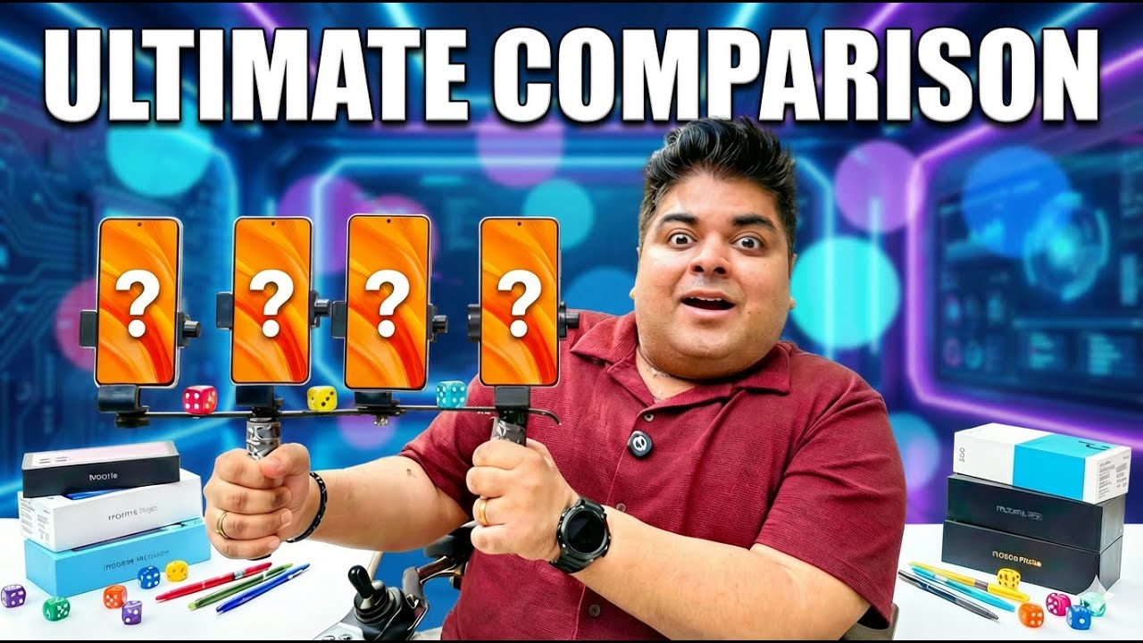 Which is the REAL ALL ROUNDER ? Realme P4 vs Moto G96 vs Vivo T4R vs Oppo K13 ULTIMATE COMPARISON