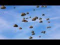 Gopro Footage Thousands Of Paratroopers Jumps From The C 130 Hercules US Army Airborne Jump