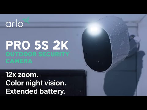Introducing the Arlo Pro 5S 2K - Outdoor Wireless Security Camera