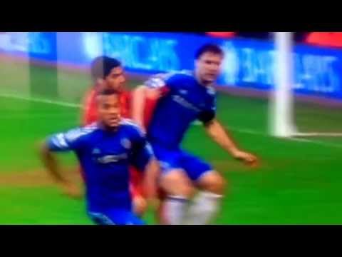 Suarez Bites Ivanovic's Arm | Liverpool v Chelsea | 21st April 2013