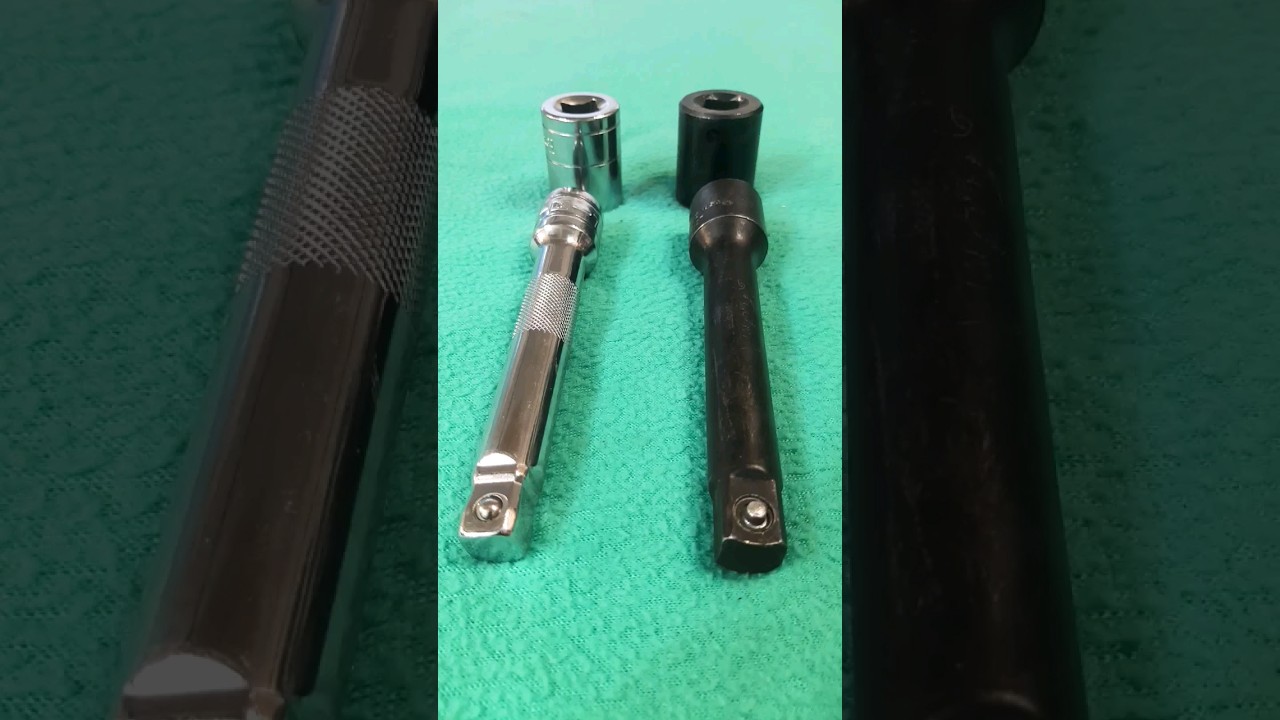 Socket Extension Bar: Detent Pin vs. Detent Ball Explained!  #Shorts