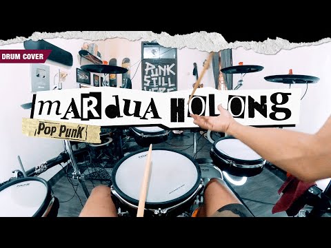 OMEGA TRIO - Mardua Holong "PopPunk" (Pov Drum Cover) By Sunguiks