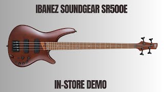 Video thumbnail for Ibanez SR500E At Sam Ash Atlanta by Prog Rock Jock