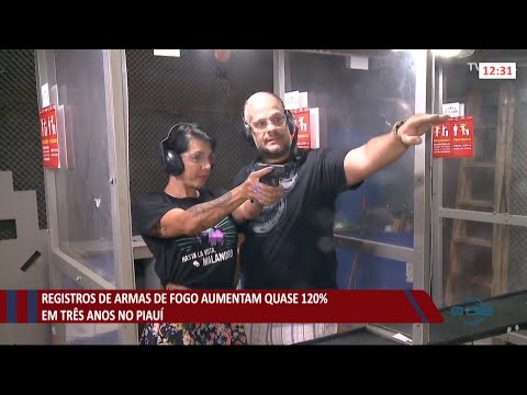 Registro de armas de fogo ativas no Piauí aumenta mais de 110% 30 07 2021