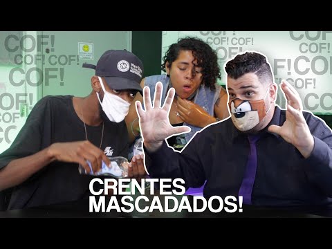 Igreja não gosta de usar máscara!!