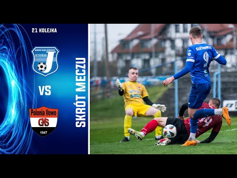 Jeziorak Iława - Polonia Iłowo 6:1 (2:1) - skrót meczu 21 kolejki forBET IV ligi, 15.04.2023