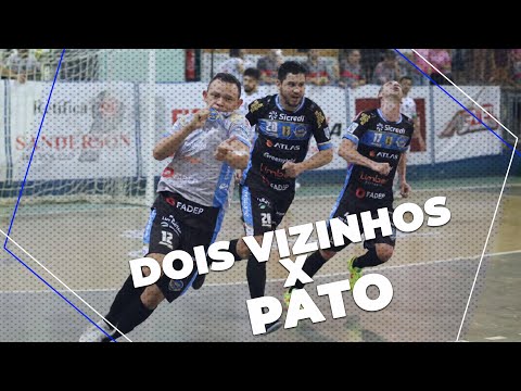 DOIS VIZINHOS 4 X 4 PATO FUTSAL - GOLS - CAMPEONATO PARANAENSE 2019
