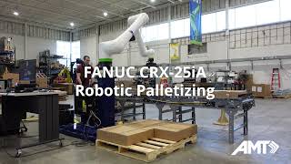 FANUC CRX-30iA Collaborative Robot Palletizer