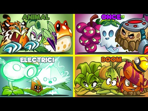 PvZ 2 4 Super Team Vs Team Zombies Team Plant Vs Team Plant-Which Team Is The Best?