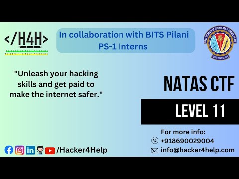 Over the wire natas Walkthrough-Level-11 |CTF challenges|web application pen testing | Hacker4Help